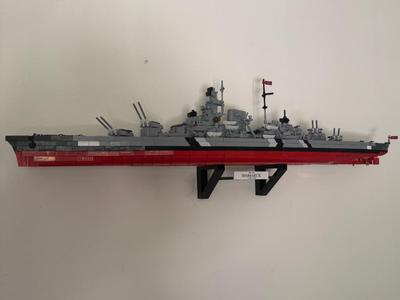 Wall Mount for Cobi Ships in 1:300 Scale
