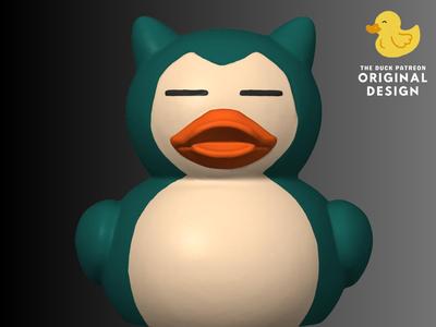 SNORLAX RUBBER DUCK