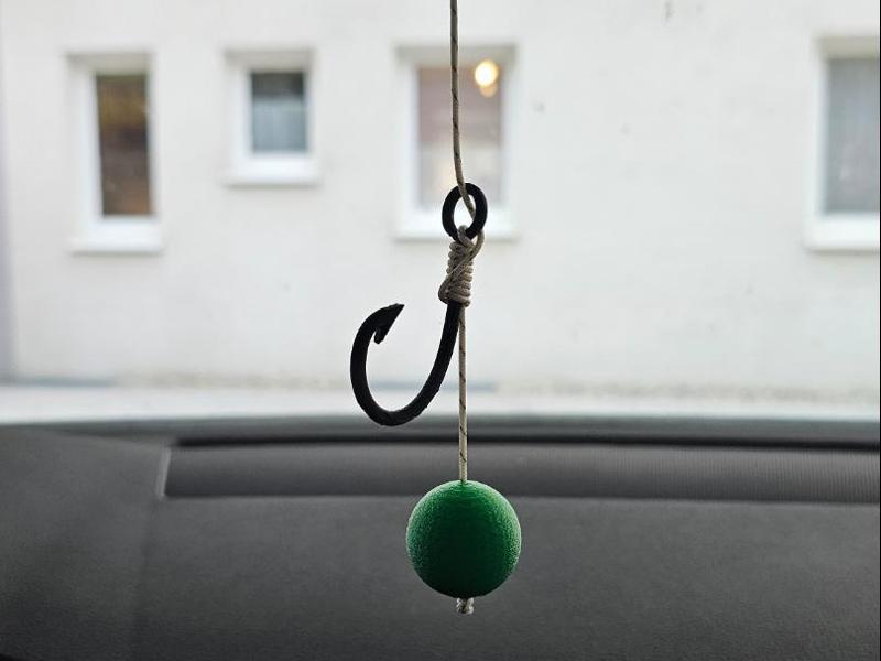 Carp Hook with Boilie