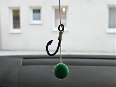 Carp Hook with Boilie