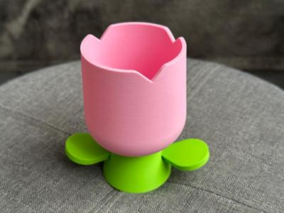 Cute Tulip Multi-Purpose Holder - Desk Organizer
