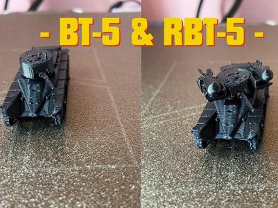 BT-5 & RBT-5 - Russian light tank