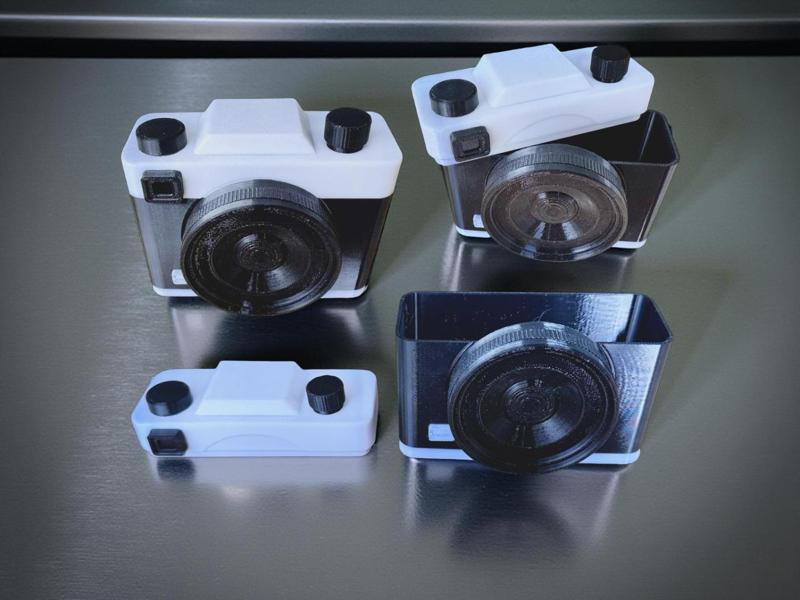 Retro Camera Box with Lid (Storage)
