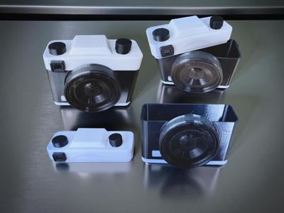 Retro Camera Box with Lid (Storage)