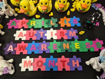 Puzzle Letters 49pcs Alphabet/Number/Symbol + Box