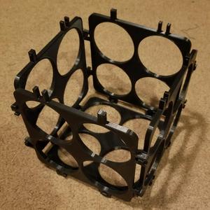 Modular Vinyl Roll Storage Rack