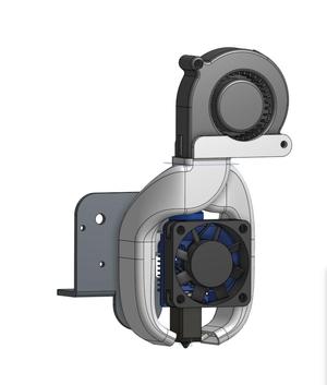 Ender 3 v2 TZ E3 mount and cooling