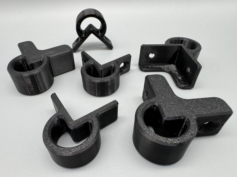 Corner protection, damper, screw and glue TPU