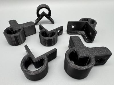 Corner protection, damper, screw and glue TPU