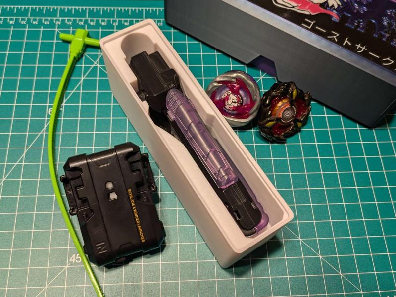 Beyblade X Launcher Grip Gridfinity Storage Box