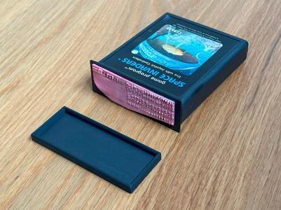 Atari 2600 Cartridge Ink Stamp Holder & Stand