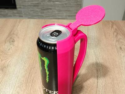 drink can holder + cover