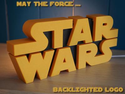 Retro-lit Star Wars Logo LED Kit 001