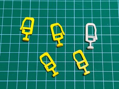 Curtain Disc Glider – 3D Printed Replacement Part