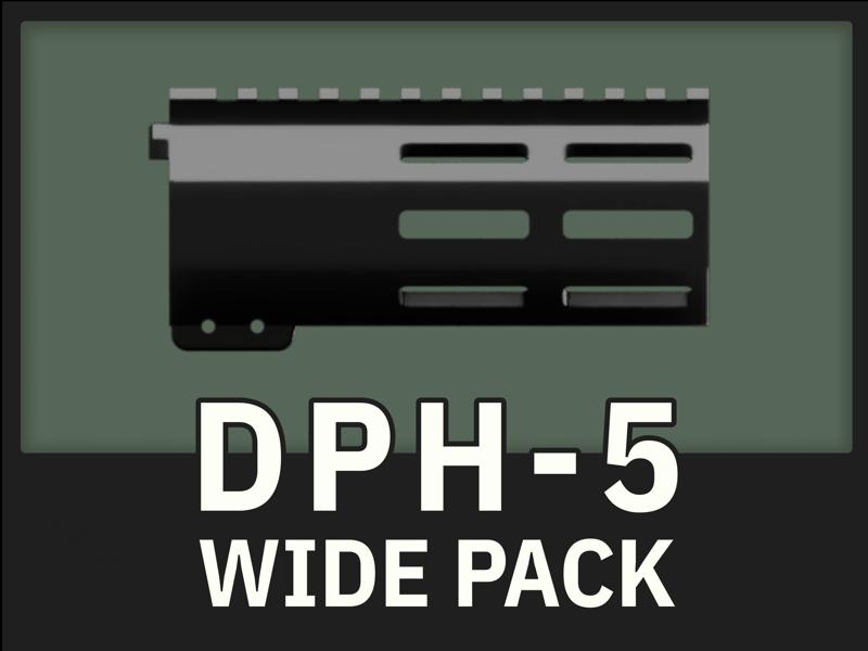 DPH-5 Wide Pack | 5.2" Airsoft M4 Handguard