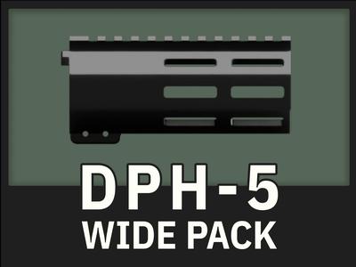 DPH-5 Wide Pack | 5.2" Airsoft M4 Handguard