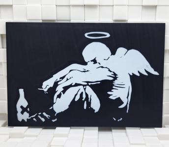 Banksy's Fallen Angel Single-color/AMS MMU