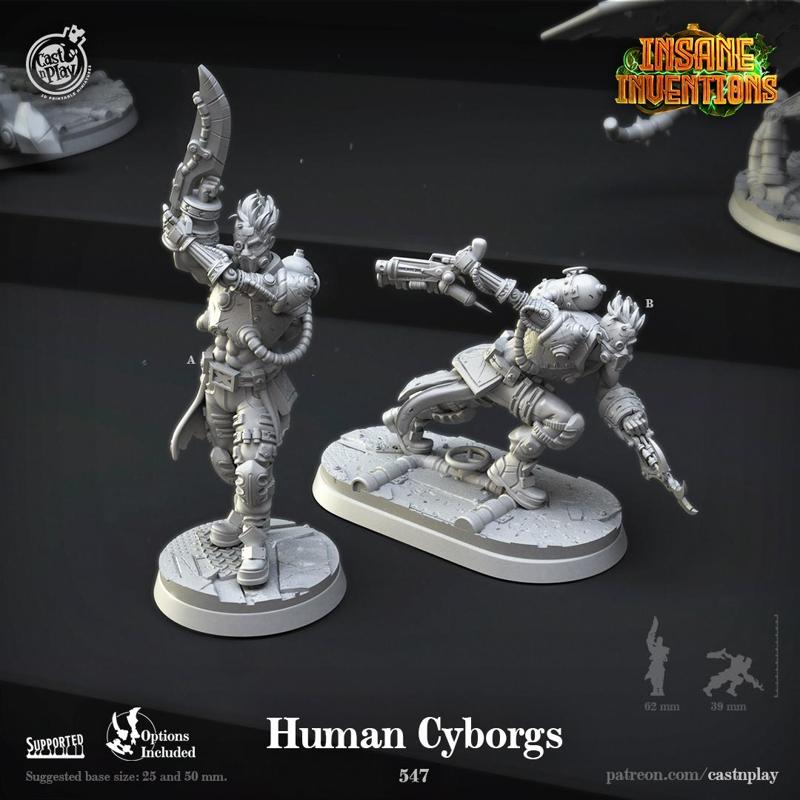 Human Cyborgs (Pre-Supported)