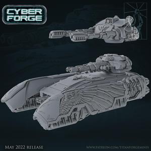 Cyber Forge Red vs Blue Angelus Brutus Grav Tank