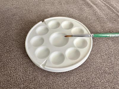 Paint Palette - round - small size