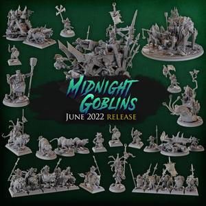 Titan Forge Miniatures - 2022 - June - Midnight Goblins