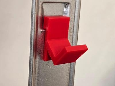 Hooks for heavy-duty shelving