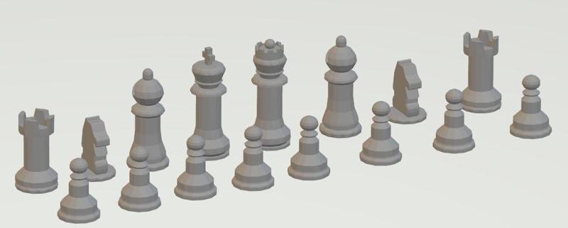 Simple Chess set