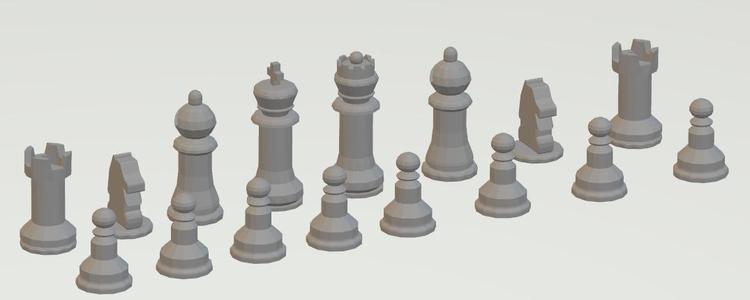Simple Chess set