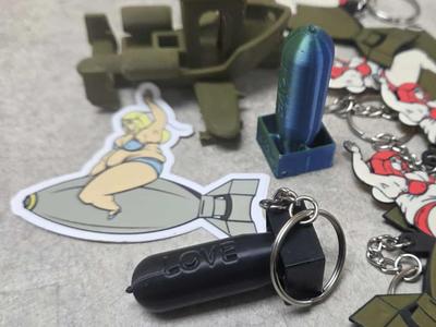 Love Bomb Keychain