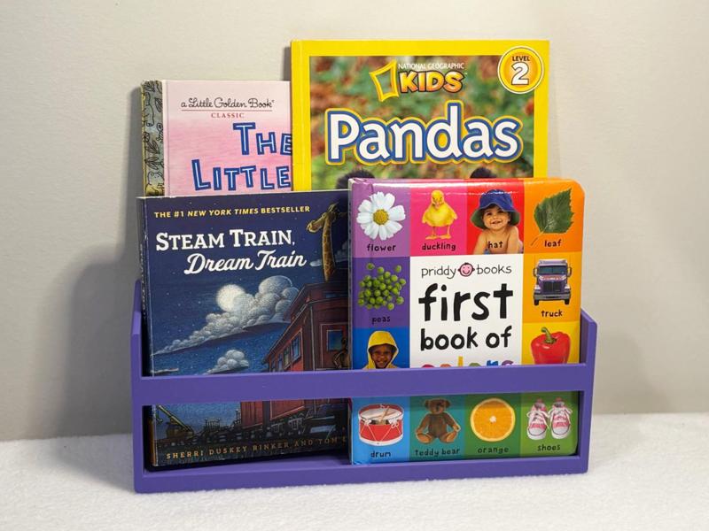 IKEA inspired spice / book rack 