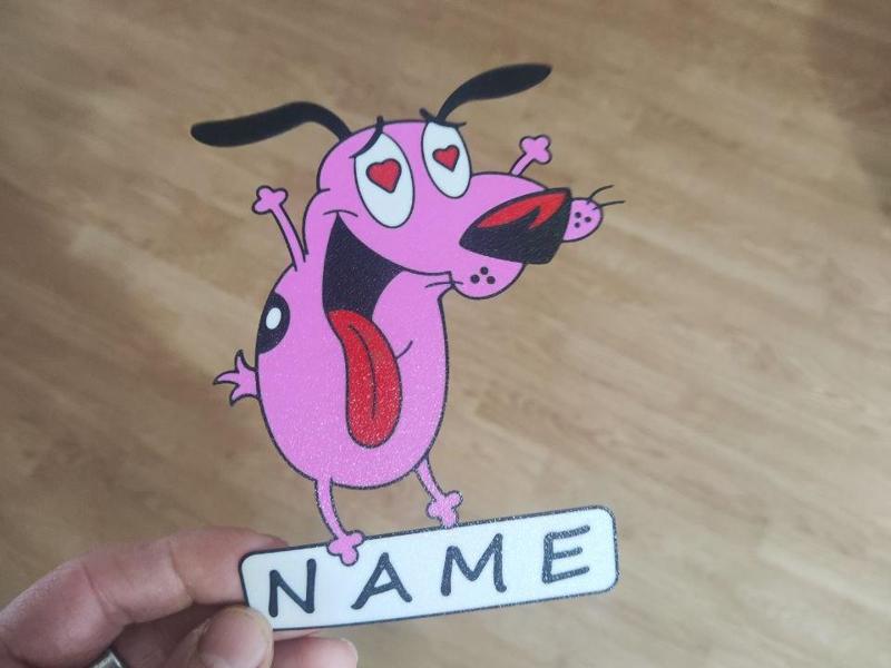 Courage The Cowardly Dog-Your Name