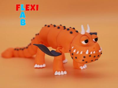 Flexi Dragon Monster with Wings Articulated 