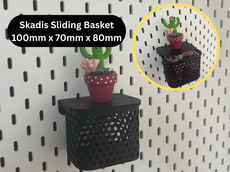 IKEA Skadis SlideBin 100x70x80