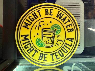 MIGHT BE WATER - MIGHT BE TEQUILA 