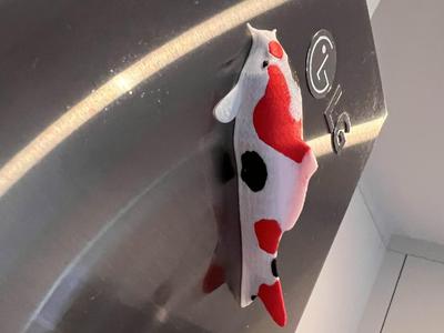 Koi Fridge Magnet