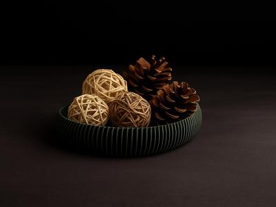 round tray / bowl