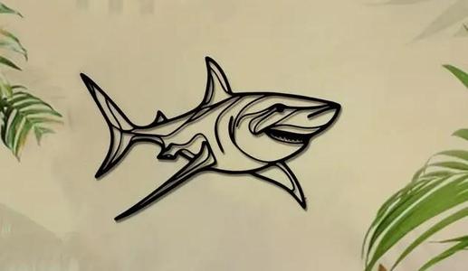 Shark - wall art
