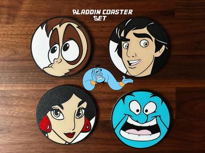 Aladdin Coaster Set AMS Ready