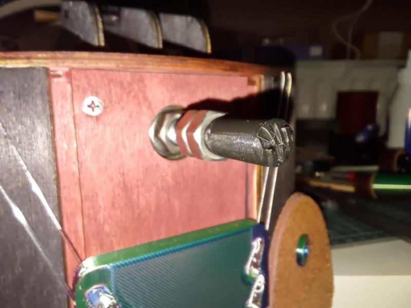 M8 Shaft cap for Nerdy Gurdy