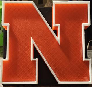 Nebraska Cornhuskers Sign
