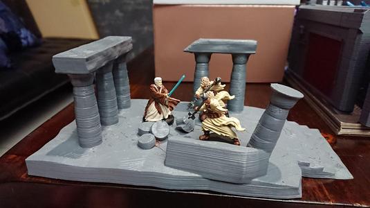 space wizard ruined temple