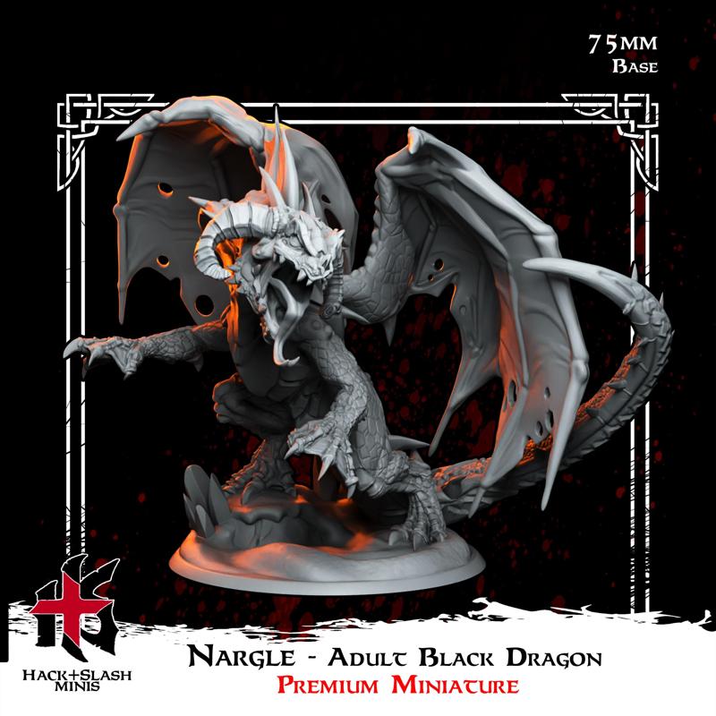 Nargle, The Bone Collector - Black Dragon (Basic)