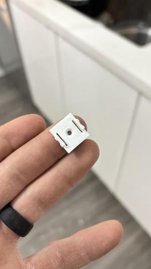 IKEA under cabinet light mount