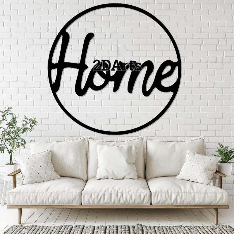Home Sign 2D Wall Art/Window Art