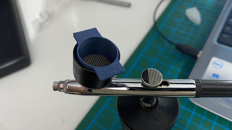 airbrush filter cup