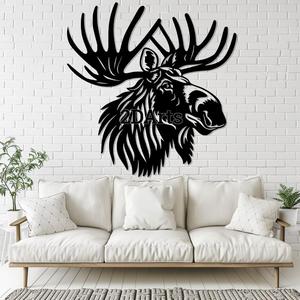 Moose Head 2D Wall Art/Window Art