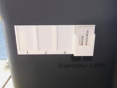 Bambu Lab External Filament Cardholder