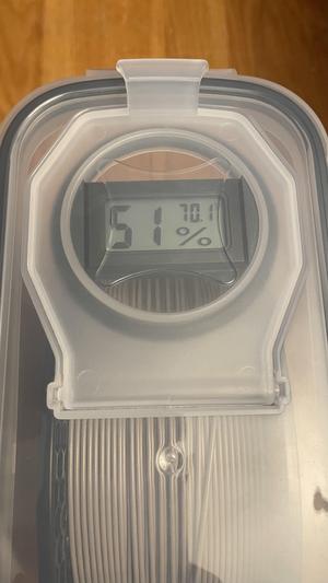 Drybox Hygrometer Mount
