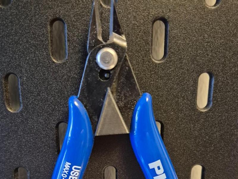 IKEA Skadis pliers holder
