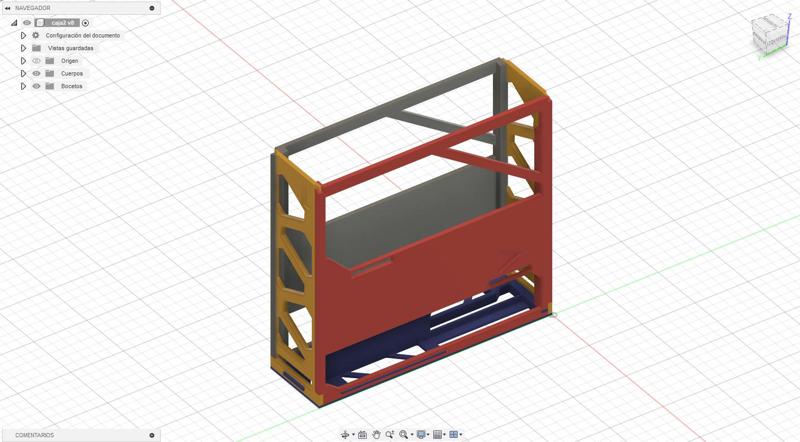 Caja de Almacenamiento Modular para Discos Duros 3.5 y 2.5